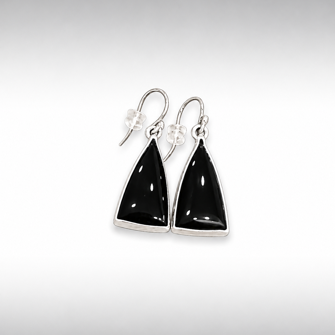 Obsidian Earrings