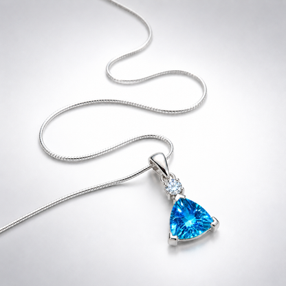 Swiss Blue Trillion Topaz