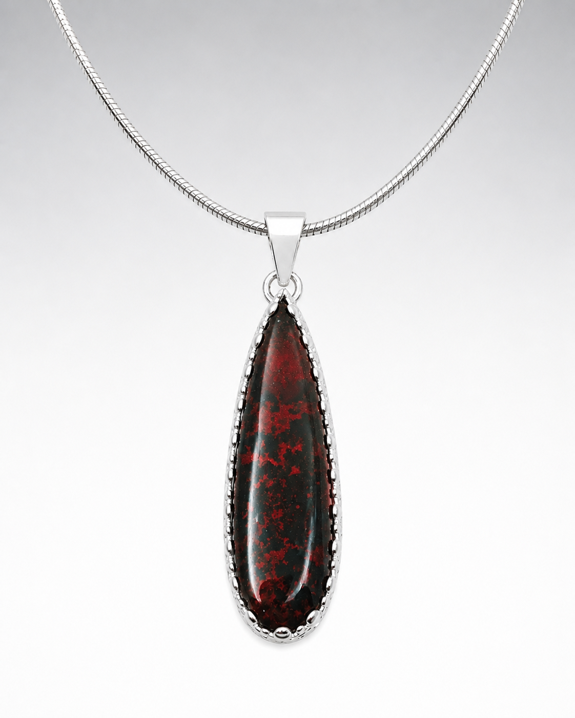 Bloodstone Pendant