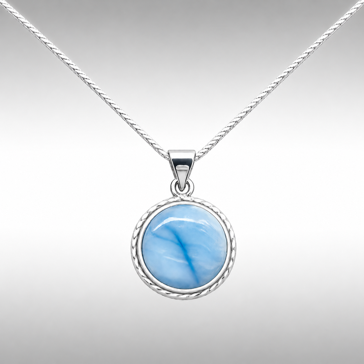 Blue Opal Pendant