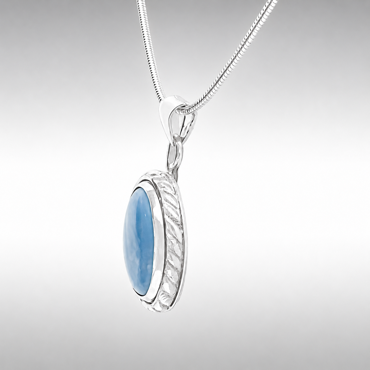 Blue Opal Pendant