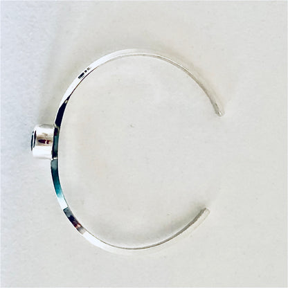 London Blue Topaz Cuff Bracelet - Custom Orders Available