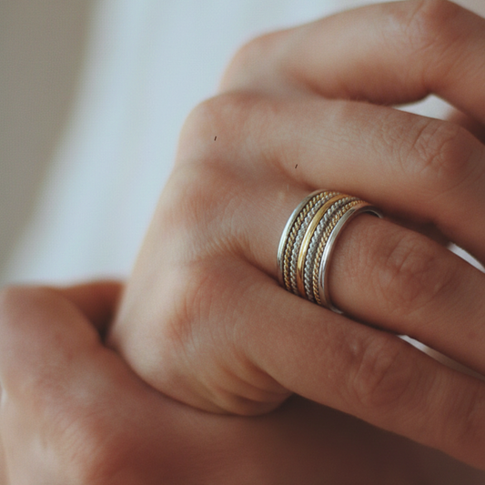 Men's Spinner Ring - Custom Order Only