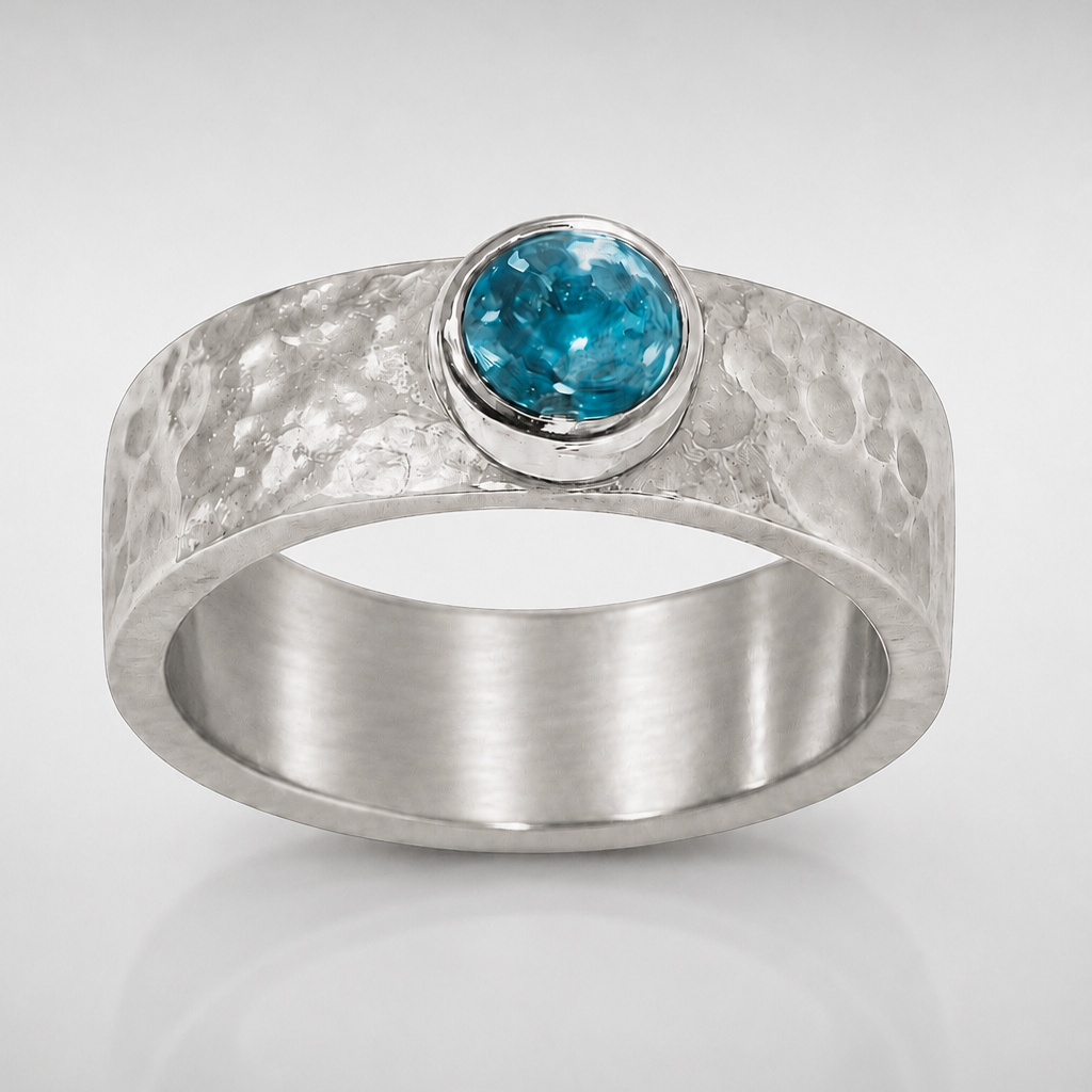 Sky Blue Topaz Ring - Custom Orders Available