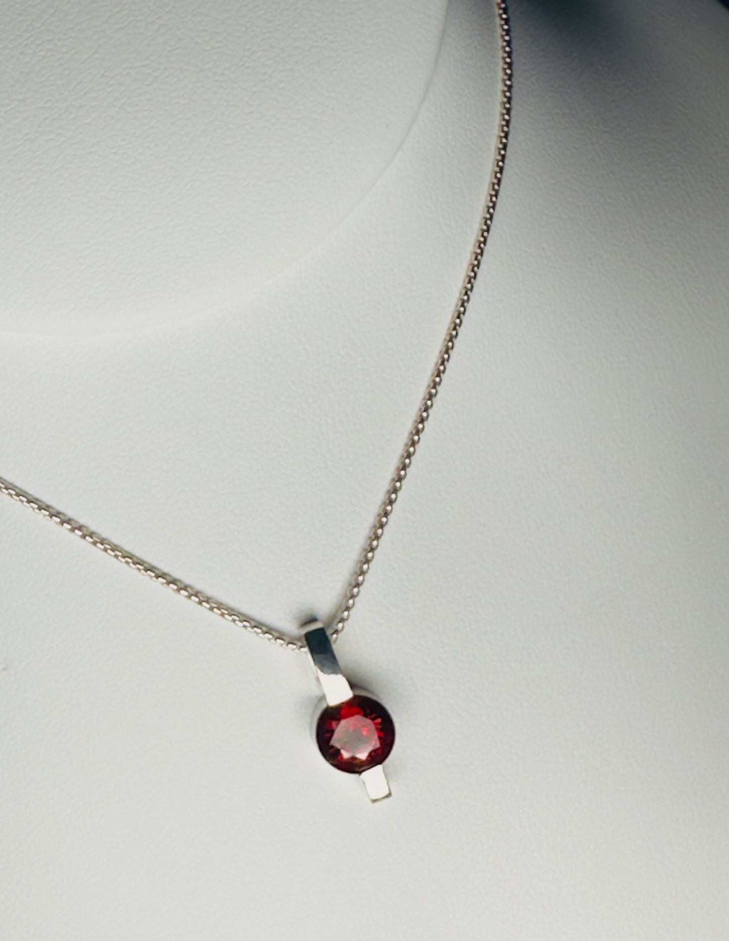 Garnet Spessartite Necklace