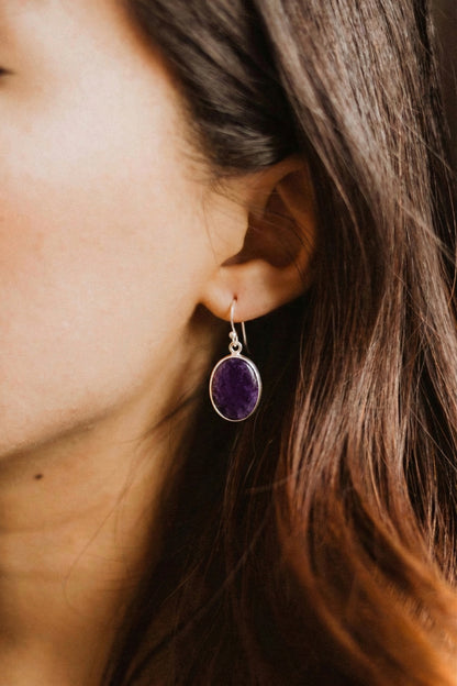 Sugilite Earrings